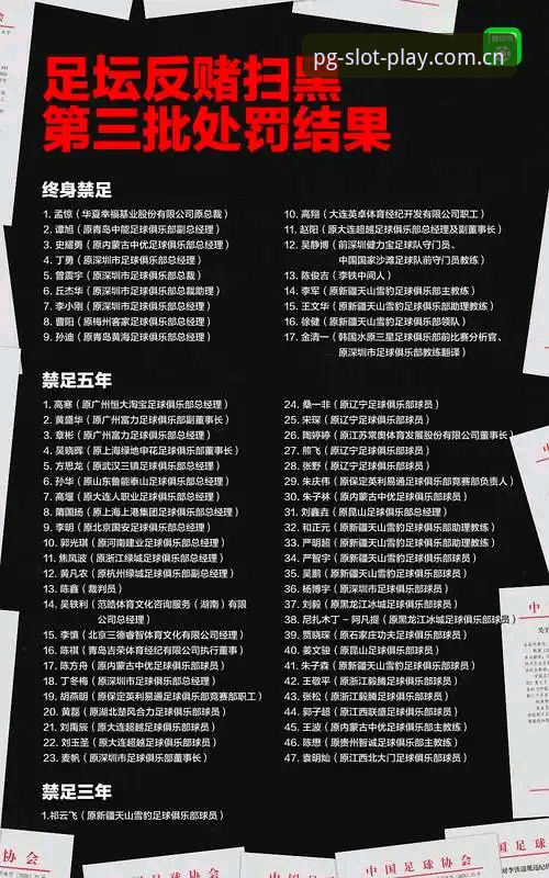 中国足协第三批禁足名单详解：17人终身禁足，48人受罚